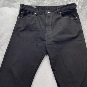 Levi's Jeans Mens 38x34 Black 517 Western Bootcut denim Workwear Cowboy long - Picture 1 of 20