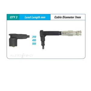 PAT Ignition Lead Set For Mercedes-Benz 280E W124 2.8L M104 942 I6 24V DOHC - Picture 1 of 1