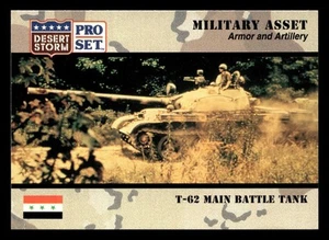 T-62 Main Battle Tank 1991 Pro Set Desert Storm #200 *121 - Bild 1 von 2