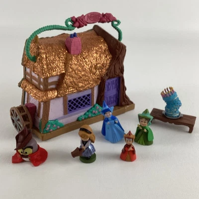 Disney Sleeping Beauty Animators Collection Littles Princess Aurora Cottage Toy - Image 1 of 4