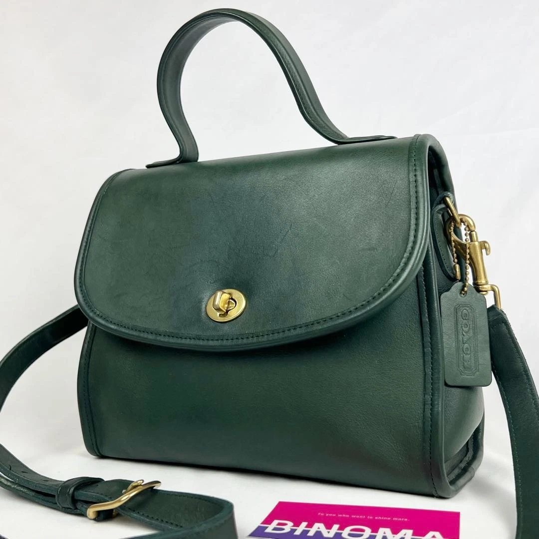 Coach ショルダーバッグ グリーンバッグ & ハンドバッグ 女性用 | eBay