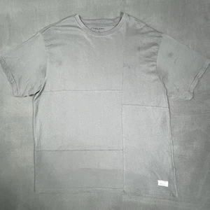 Public Supply NYC Shirt Adult 3XL Gray Short Sleeve Oversized Relaxed Fit Mens - Picture 1 of 13
