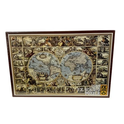 Puzzle FX Schmid MAPA DEL MUNDO ANTIGUO 1500 piezas Foto 1 de 4