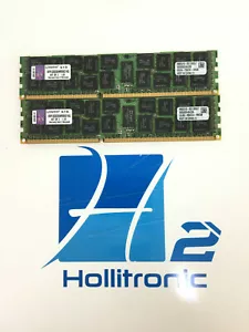 Kit of 2 Kingston KVR1333D3D4R9SK2/16G 8GB PC3-10600R Memory *USED* - Picture 1 of 2