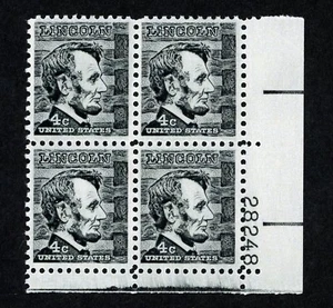 Stamps United States, Scott # 1282 Mint NH plate block - Picture 1 of 1