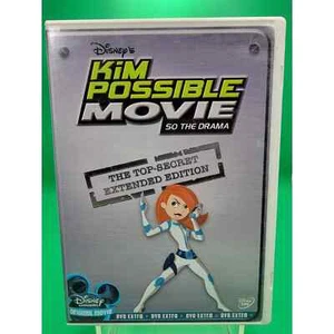 Kim Possible Movie: So the Drama (DVD, 2005, Top-Secret Extended Edition) - Picture 1 of 5