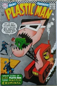 PLASTIC MAN #4 EN ESTADO BASTANTE BUENO+ 8,5 DC 6/1967 - Imagen 1 de 2