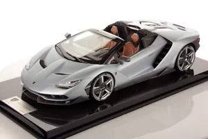 Looksmart LS12-09A 1/12 Lamborghini Centenario Roadster Argento Centenario - Picture 1 of 7