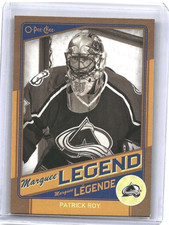 2012-13 O-Pee-Chee PATRICK ROY Gold Marquee Legends #G3 Rare SP HOF OPC