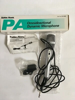 RadioShack 33-3008 Dynamic Omnidirectional Microphone - Image 1 of 4