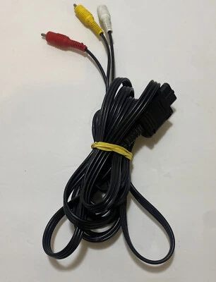 OFFICIAL ORIGINAL OEM Super Nintendo N64 Gamecube SNES AV RCA Video Cable        - Image 1 of 4