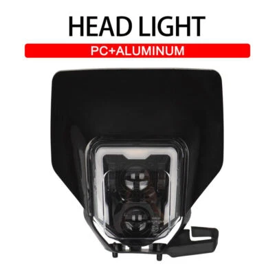 LED Headlight w/ DRL For Husqvarna FE 250 350 450 /TE 150 250 300 701 /TX 125 - Image 1 of 4