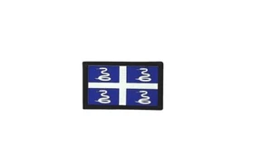 Patch printed embroidered travel souvenir biker backpack flag martinique - Picture 1 of 1