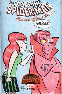 TOM BELAND Mary Jane Original Art on Amazing Spider-man Renew Your Vows #1 - Picture 1 of 1