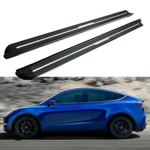 Running Board Fits for Tesla Model Y 2020 2021 2022 Nerf Bar Side Step Pedal - Bild 1 von 9