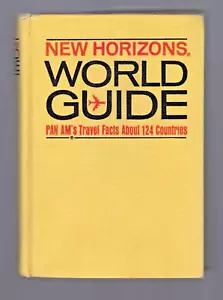 New Horizons World Guide Pan AM's Travel Facts, 15th Edition, 1968 - Imagen 1 de 6
