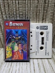 DC Comics 1995 Batman Two Face And The Riddler Cassette - Picture 1 of 3