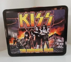 KISS ,THE FAREWELL TOUR LUNCH BOX , 2000 Kiss Catalog, Authentic - Picture 1 of 11