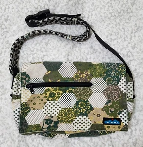 Kavu Swoopdee Schultertasche Carolina Quilt Crossbody Seil Handtasche selten vor 2012 - Bild 1 von 10