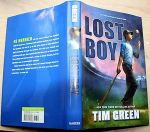 SIGNED & Inscribed Dr. Tim Green LOST BOY baseball miracle YA adventure epic - Imagen 1 de 7