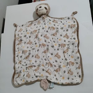 Douglas Cuddle Toys Stanley Sloth Blanki Lovey 20" Security Blanket - Picture 1 of 8