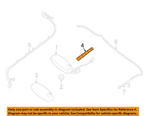 NISSAN OEM-Radio Antenna Mast 28215JG40B - Picture 1 of 2