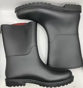 Splendid Priscilla Waterproof Rain Boots, Black, Women's Size 10 - Picture 1 of 8