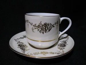 Aynsley Highfield Can Cup & Saucer Vintage Bone China Made in England - Bild 1 von 1