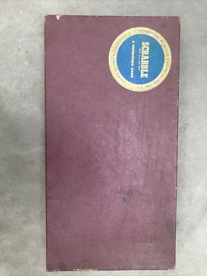 VINTAGE! EUC Scrabble Board Game 1953 Selchow & Righter - Image 1 of 4