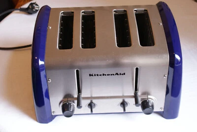 KitchenAid Artisan,4-Scheiben Retro Toaster 5KTT890 blau, familientauglich - Bild 1 von 4