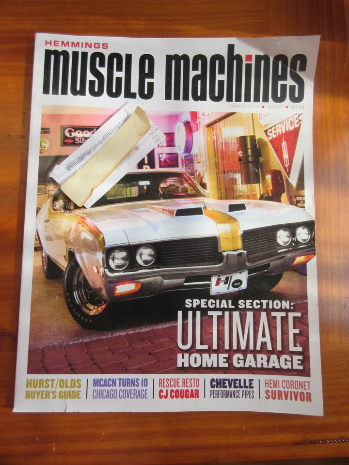 Hemmings Muscle Machines March 2019 Special Section: Ultimate Home Garage Foto 1 de 1