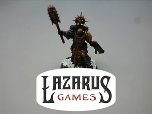 Warhammer 40K Space Marines - Primaris Chaplain (painted)  - Picture 1 of 4