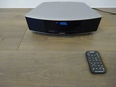 Bose Wave Music System IV Audio Shelf Radio w/ Remote 417788-WMS Silver 💫*Read* - Image 1 of 4