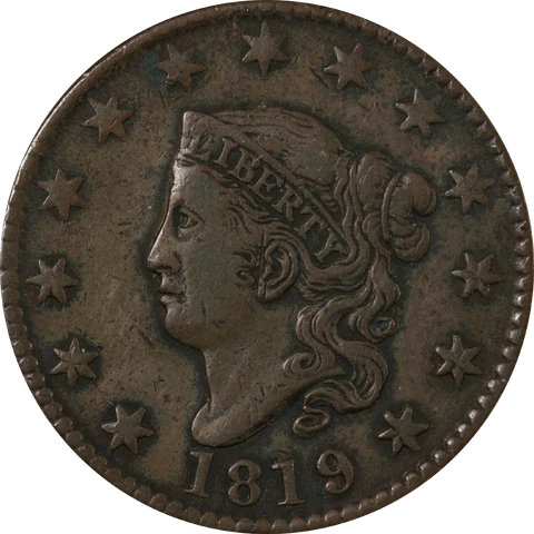 1819 Large Cent Great Deals From The Executive Coin Company Cover