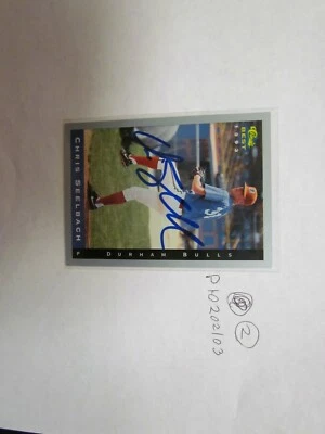 1993 Classic Chris Seelbach Signed Baseball Card  - Image 1 of 2