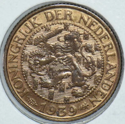Centavo Indias Orientales Holandesas 1939 291594 envío combinado Foto 1 de 2