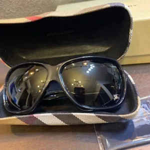 BURBERRY SUNGLASSES BLACK HORSE MARK Knight Rider Men's Used Mint - Picture 1 of 10