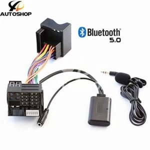 Car Bluetooth Module Receiver Adapter Radio Stereo AUX Cable Adapter For Benz - Imagen 1 de 7
