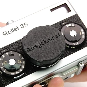 Tapa del objetivo para Rollei 35 TE & Rollei 35 Tessar objetivo de Ausgeknipst