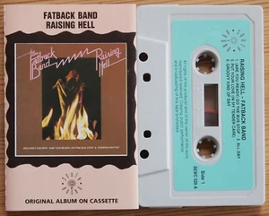 FATBACK BAND - RAISING HELL (SOUTHBOUND SEWC028) 1980s CASSETTE REISSUE FUNK - Picture 1 of 3