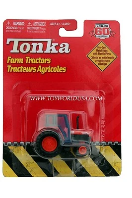 2007 Tonka 60th Anniversary Farm Tractors Orange with Orange Wheels Canopy - Image 1 of 2