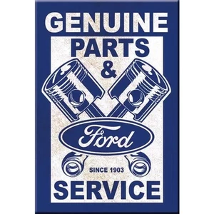 Genuine Ford Parts and Service Refrigerator Magnet - Picture 1 of 1