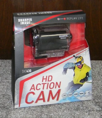 Sharper Image SVC430 - HD Action Cam / Action Video Camera - Camcorder 1080P - Image 1 of 3