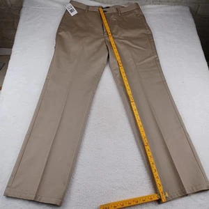Dockers Signature Khaki Slim Fit Flat Front Pants Mens Size 33X30 33 30 NWT New - Picture 1 of 16