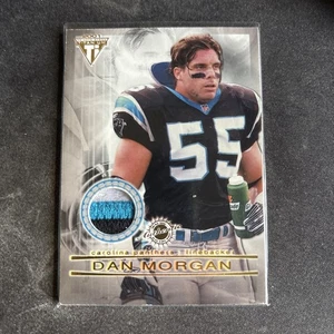 Dan Morgan, Adam Archuleta 2001 Pacific Private Stock Titanium Dual Patch (JMR) - Picture 1 of 2