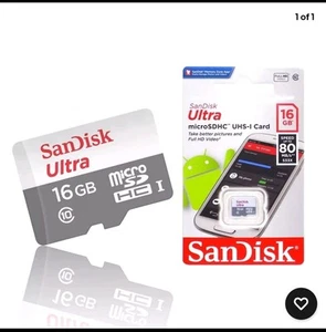 3 Pack - SanDisk 16GB Ultra Micro SDHC Memory Card for Drones, Raspberry Pi - Picture 1 of 1