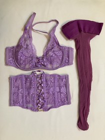 Agent Provocateur Essie bra (34B) and waspie (3) worn once