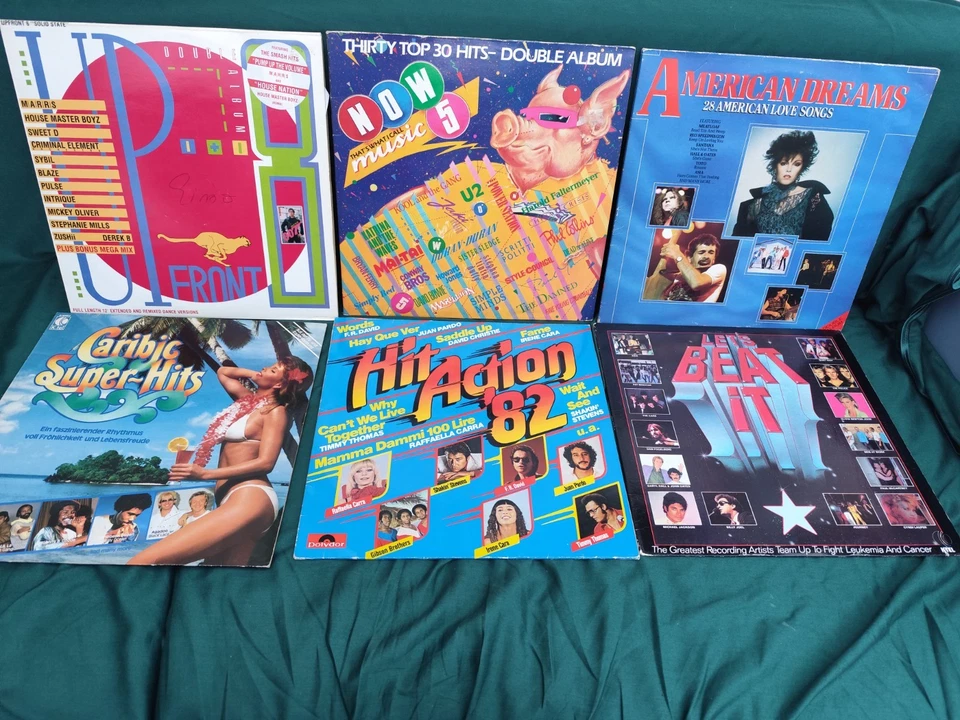 Vinyl LP Schallplatte Sammlung 3 Doppel LPs +3 Rock Pop - Bild 1 von 4