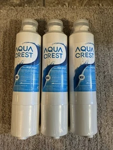 3 Pack Aqua Crest AQF-FF27 Refrigerator Water Filters New Sealed. - Picture 1 of 2