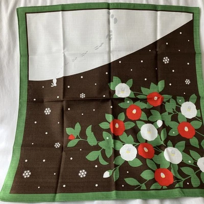 Tessuto Furoshiki Camelia Bunny Tessuto di cotone made in Japan panno di cotone - Immagine 1 di 4